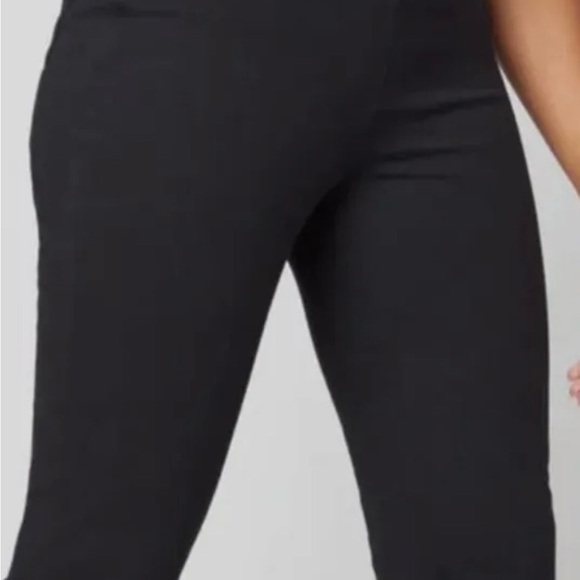NWT New Spanx On-the-Go Ankle Slim Straight Pants in BLACK, Plus Size 2X Tall - Picture 6 of 9